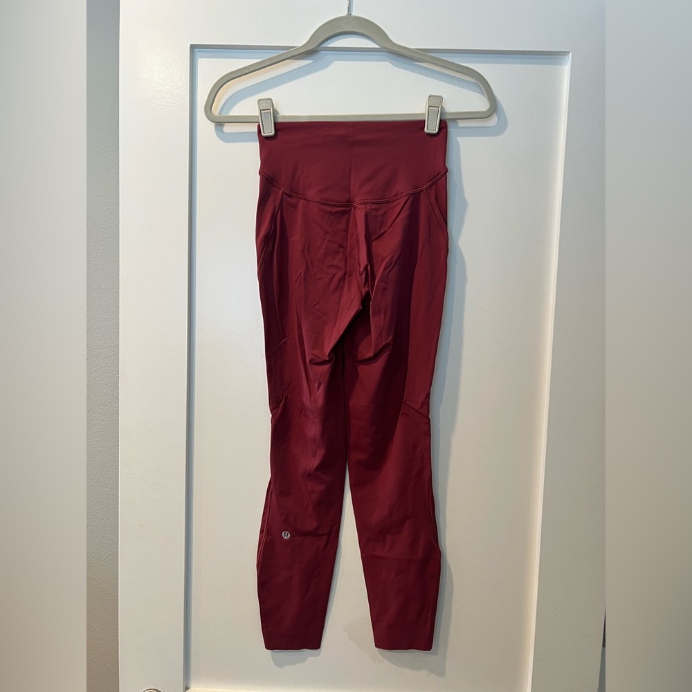 lululemon athletica Bottoms in Burgundy